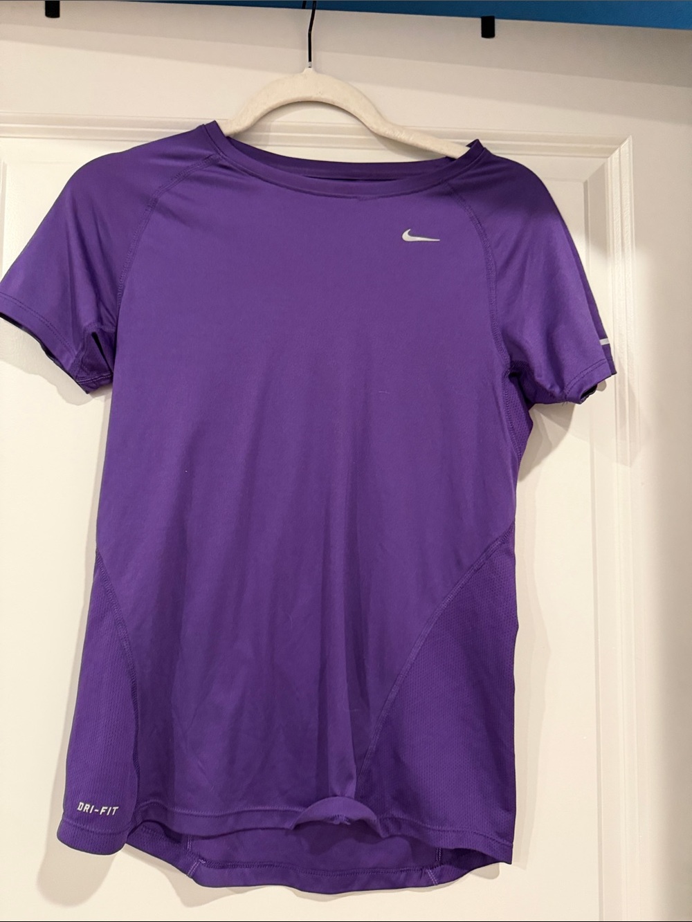 Nike Purple Short-Sleeve Dri-FIT Athletic Tee